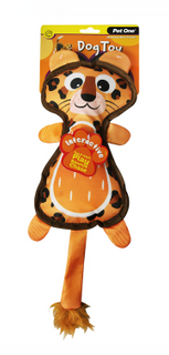 Pet One Dog Toy - Tiger with Squeaker 42cm