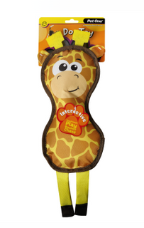 Pet One Dog Toy - Giraffe with Squeaker 44cm