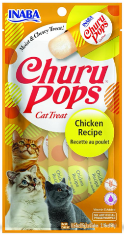 Inaba Cat Churu Pops Chicken 4pk