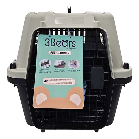 3Bears Airline Pet Carrier 61x45.5x41.5cm