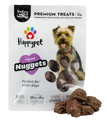 Happy Pet Venison Nuggets 130g