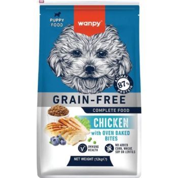 Wanpy Puppy Grain Free Chicken Recipe 12kg