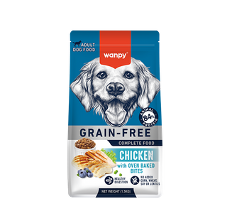 Wanpy Dog Grain Free Chicken Recipe 1.5kg