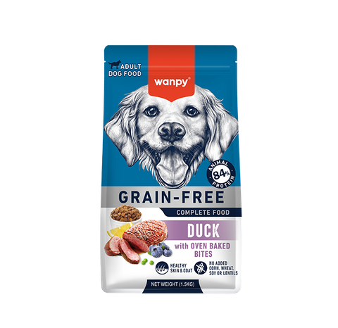 Wanpy Dog Grain Free Duck Recipe 1.5kg