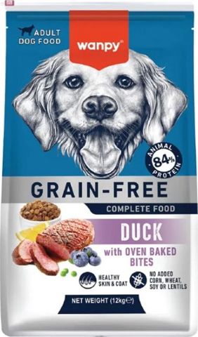 Wanpy Dog Grain Free Duck Recipe 12kg