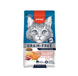 Wanpy Cat Grain Free Salmon Recipe 1.5kg