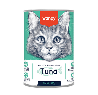 Wanpy Cat Wet Tuna Recipe Can 375g