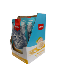 Wanpy Cat Stew Chicken in Gravy recipe Box (10)