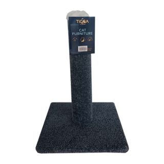 Tigga Carpet Cat Scratch Pole - Small Slate 50cm