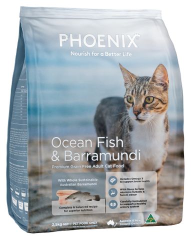 Phoenix Cat Ocean Fish & Barramundi  2.5kg