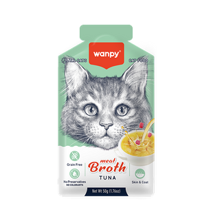 Wanpy Cat Meat Broth - Tuna 50g