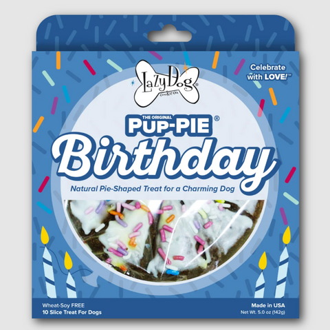 Lazy Dog Pup-PIE Happy Birthday for a Charming Dog 141g