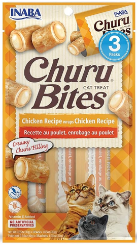 Inaba Cat Churu Bites Chicken 3pk