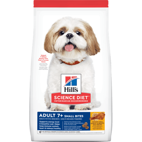 Science Diet Dog Adult 7yrs+ Small Bites 2kg