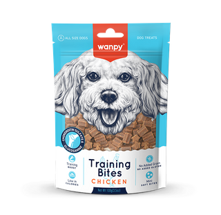 Wanpy Dog Training Bites Chicken 100g