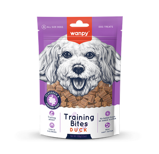 Wanpy Dog Training Bites Duck 100g