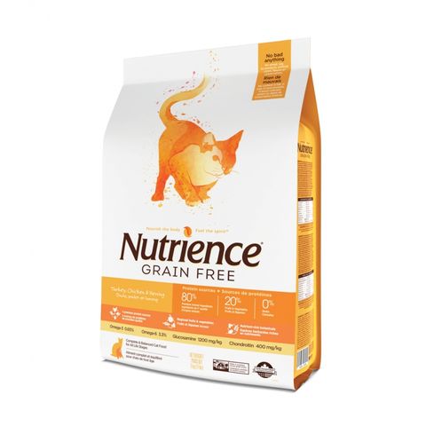 Nutrience Cat Grain Free Turkey, Chicken & Herring 5kg