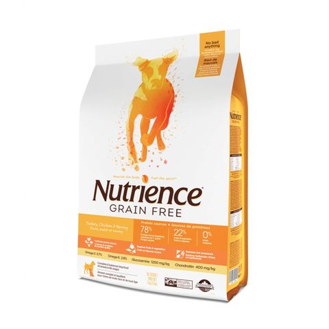 Nutrience Dog Grain Free Turkey, Chicken & Herring 5kg