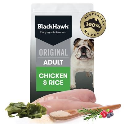 Black Hawk Dog Adult Chicken & Rice 20kg