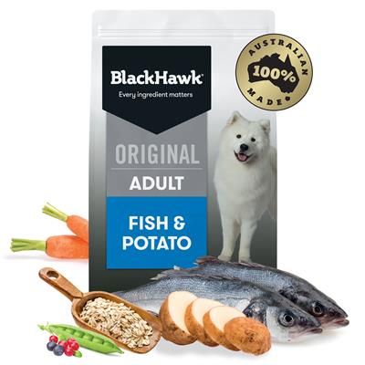 Black Hawk Dog Adult Fish & Potato 10kg