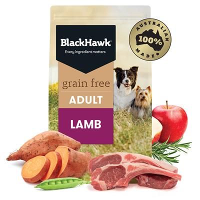 Black Hawk Dog Grain Free Lamb  2.5kg