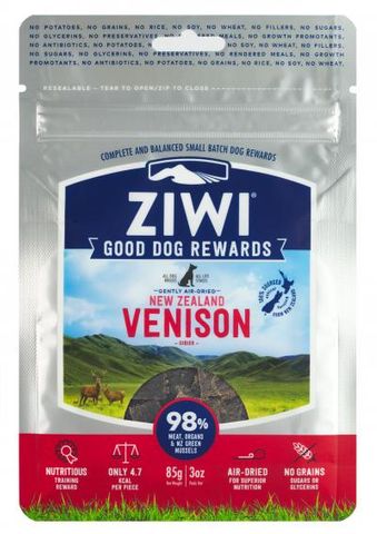 Ziwi Peak Dog Treats - Venison 85g