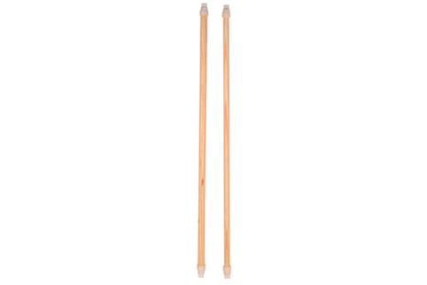Wooden Perches 450mm x 15mm 2pk