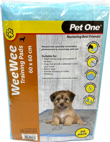 Pet One Wee Wee Training Pads 30pk