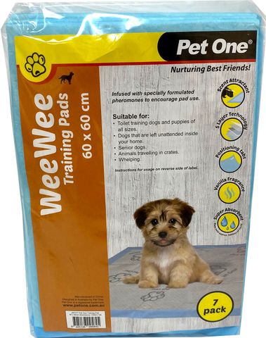 Pet One Wee Wee Training Pads  7pk