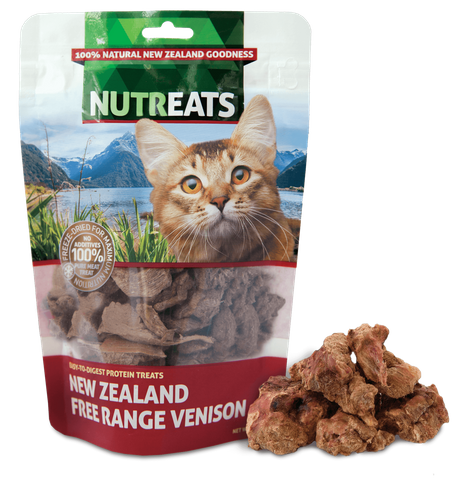 Nutreats Cat Free Range Venison 50g