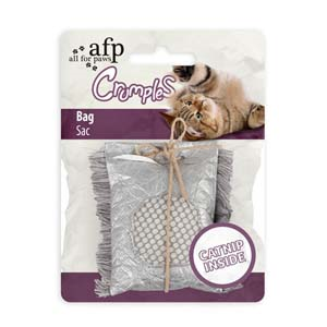 AFP Crumples Square Bag Cat Toy