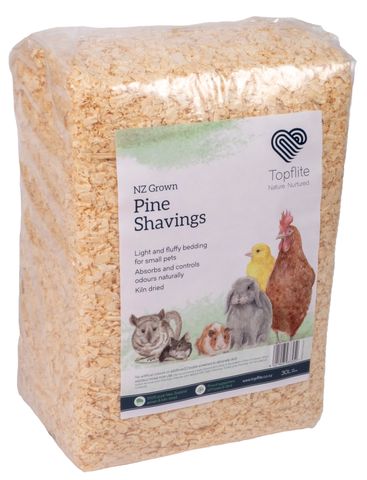 Topflite NZ Pine Shavings 30L