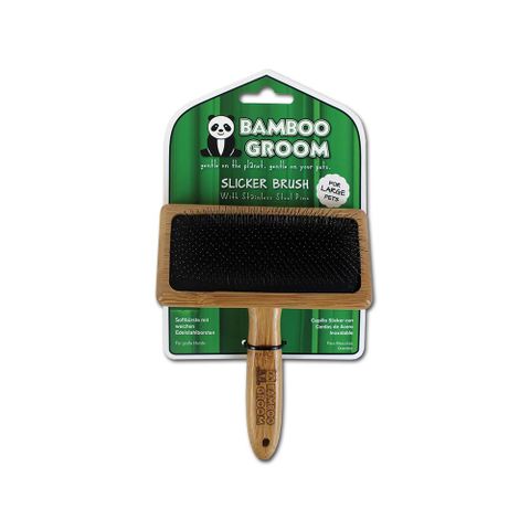 Bamboo Slicker Brush Large