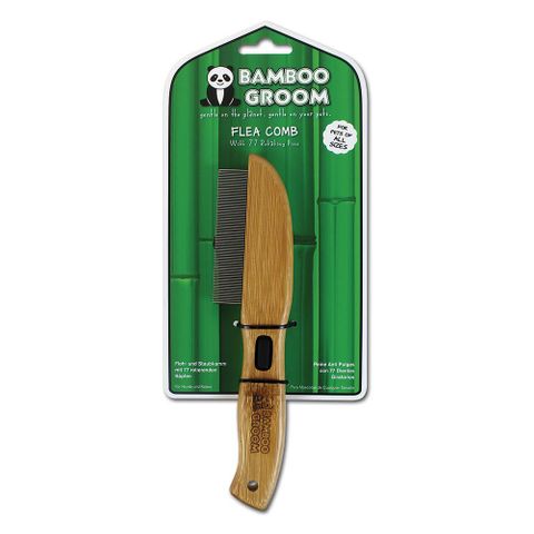 Bamboo Flea Comb