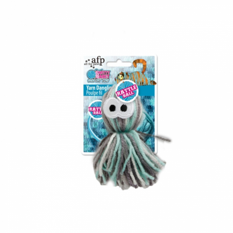 AFP Knotty Habit Cat Yarn Dangling Octopus