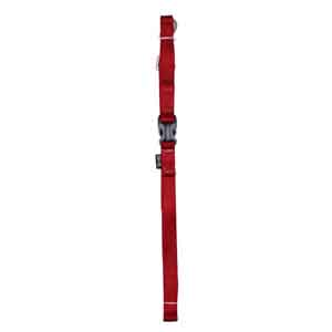 Zeus Dog Lead Deep Red