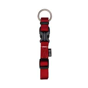 Zeus Dog Collar Deep Red