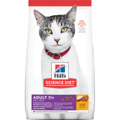 Science Diet Cat Adult 11yrs+ 1.59kg