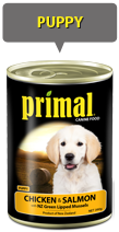 Primal Puppy Chicken, Salmon & Vege 390g