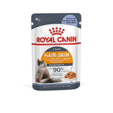 RC WET Cat Hair & Skin Gravy Pouch 85g