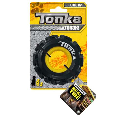 Tonka Seismic Tread Black with Yellow Insert 8.9cm