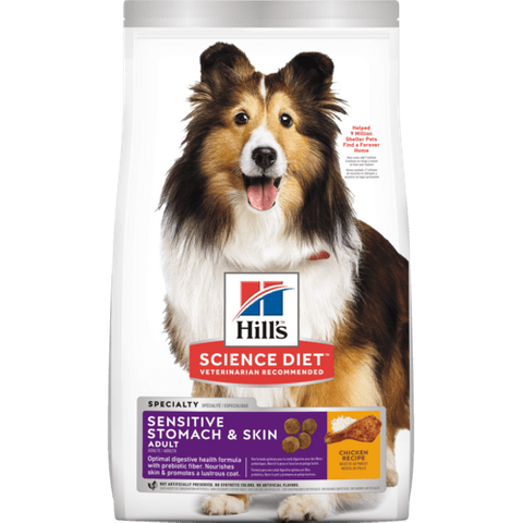 Science Diet Dog Adult Sensitive Stomach & Skin 12kg
