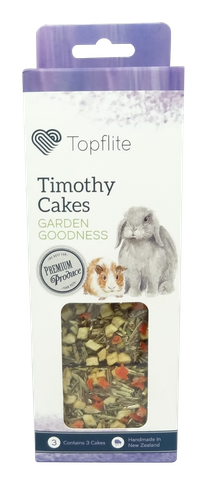 Timothy Cakes Treat - Garden Goodness - 3pk
