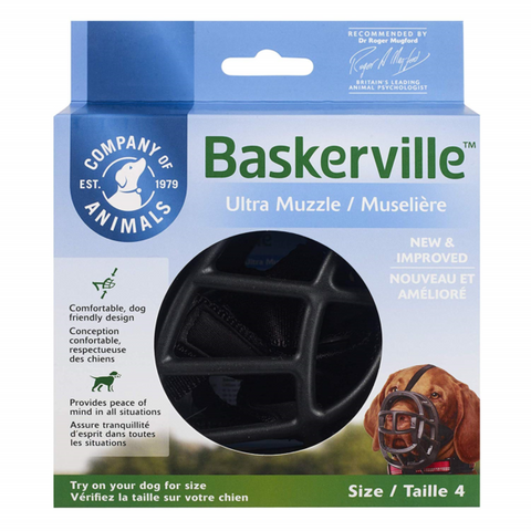 Muzzle Baskerville Ultra Size 4 Black