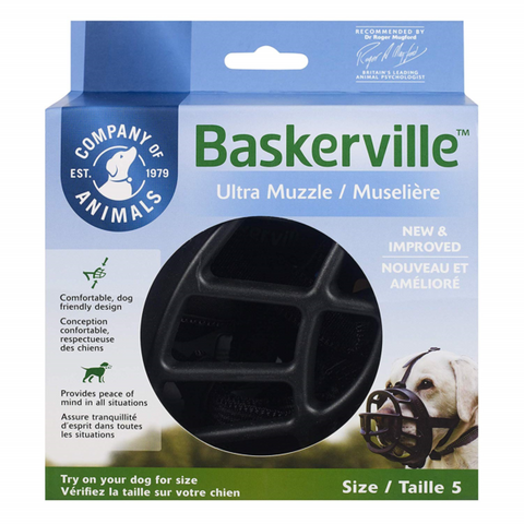 Muzzle Baskerville Ultra Size 6 Black