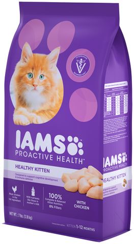 IAMS Cat Healthy Kitten Chicken  3.18kg