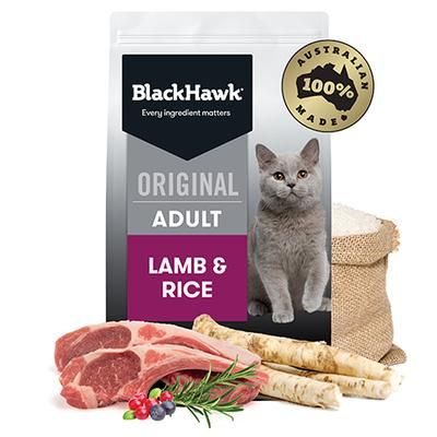Black Hawk Cat Lamb & Rice 3kg