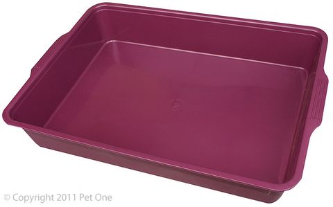 Pet One Litter Tray - Rectangle Medium 44x31x7cm