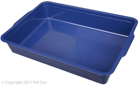 Pet One Litter Tray - Rectangle Small 37x25x7cm