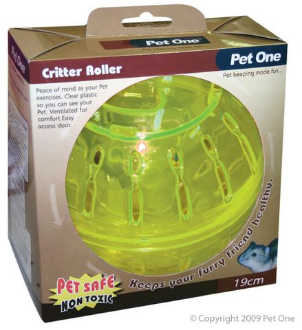 Pet One Critter Roller Medium 19cm
